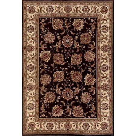 Sphinx By Oriental Weavers Area Rugs, Ariana 117D3 2X9 Runner - Brown/ Ivory-Polypropylene A117D3080285ST
